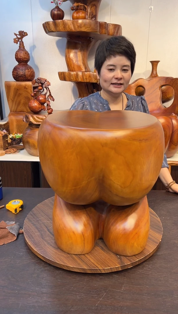 木实木手工创意凳子