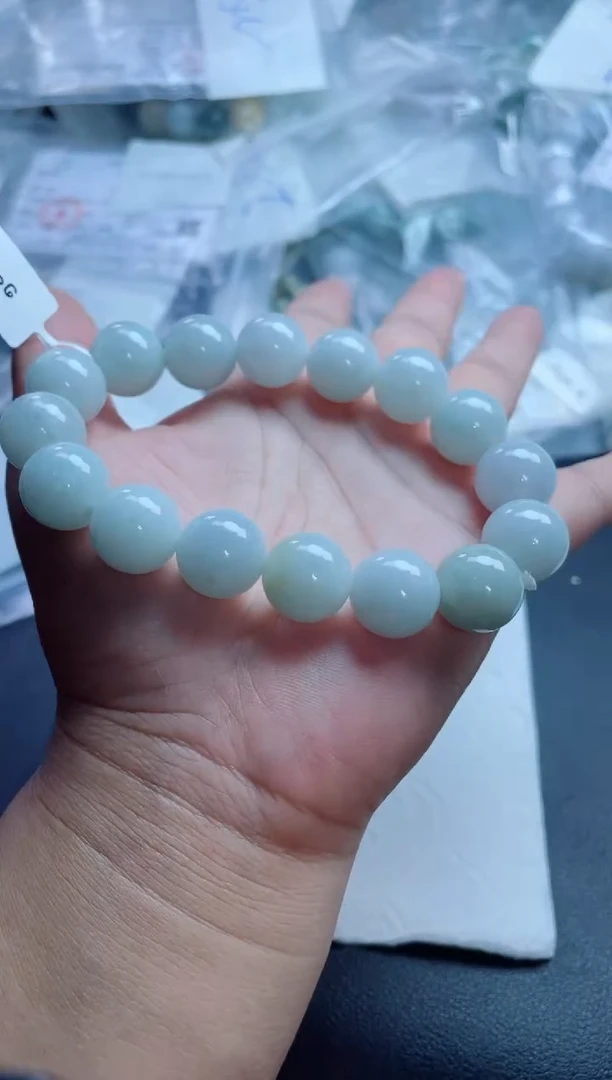 定制翡翠未镶嵌珠串