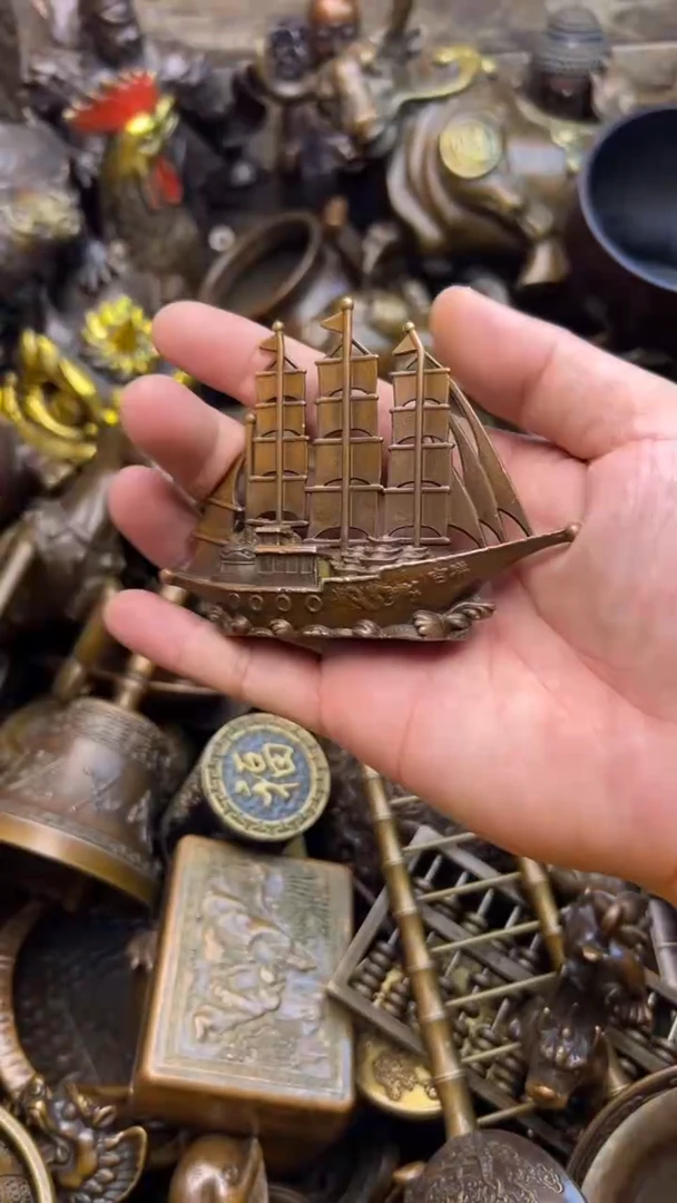 精美铜器，点击下单