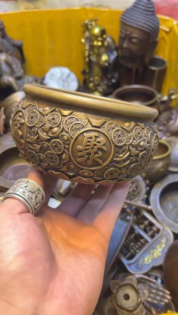 精美铜器，点击下单