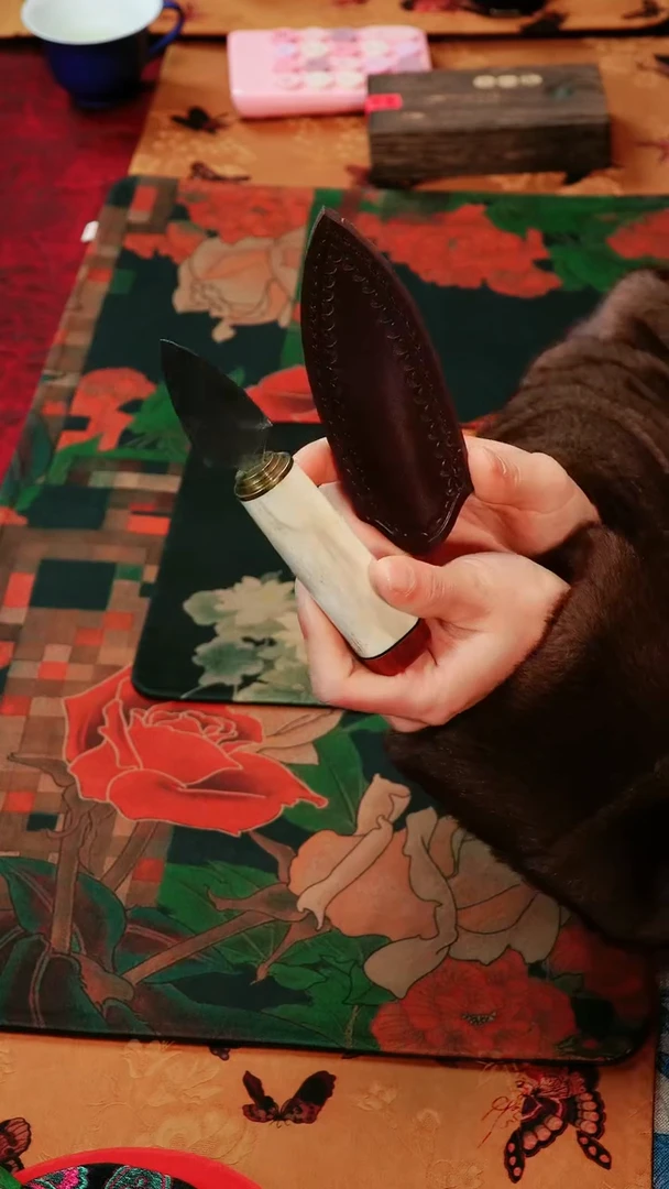 【闪购商品】摆件别具一阁布艺尺寸茶刀