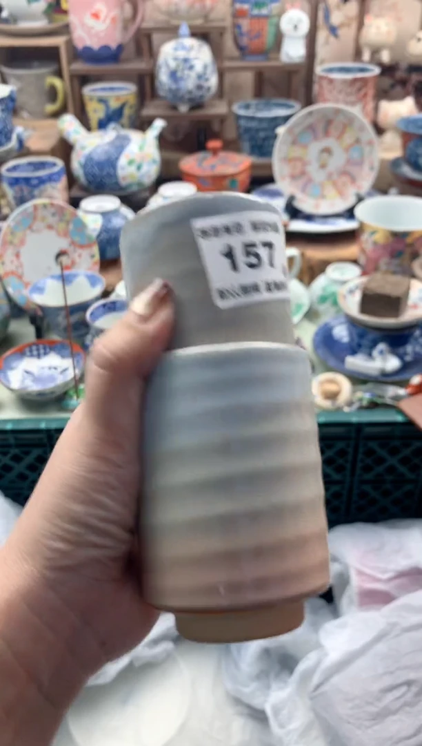 瓷片傲**梅157号九姑娘工艺品瓷器