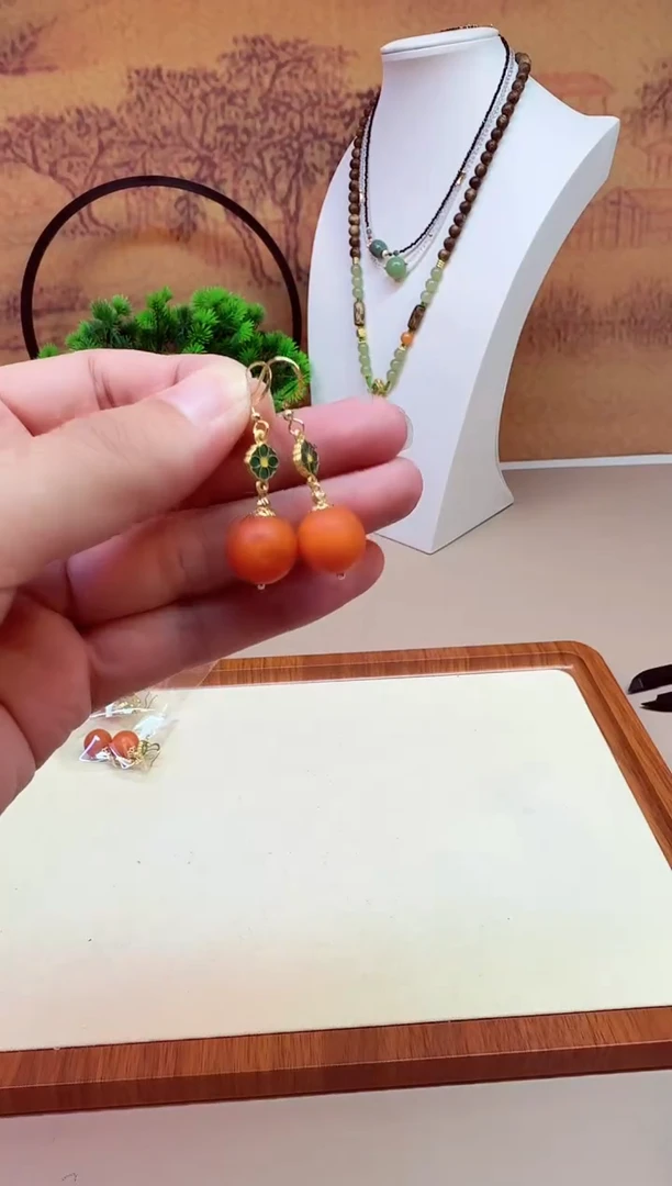 未镶嵌蜜蜡手链A249