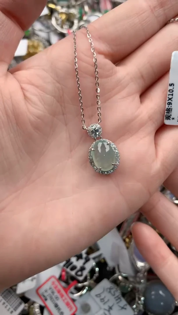 银S925镶嵌戒指翡翠11-11-11----10