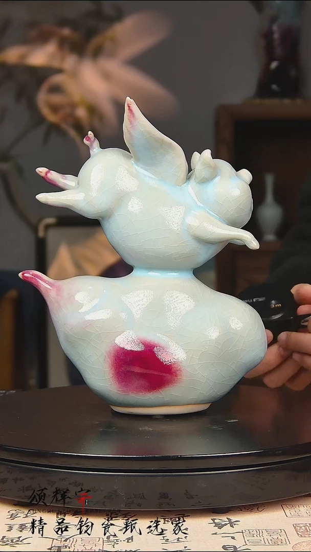 瓷片《颂辉宗》直播间钧瓷作品