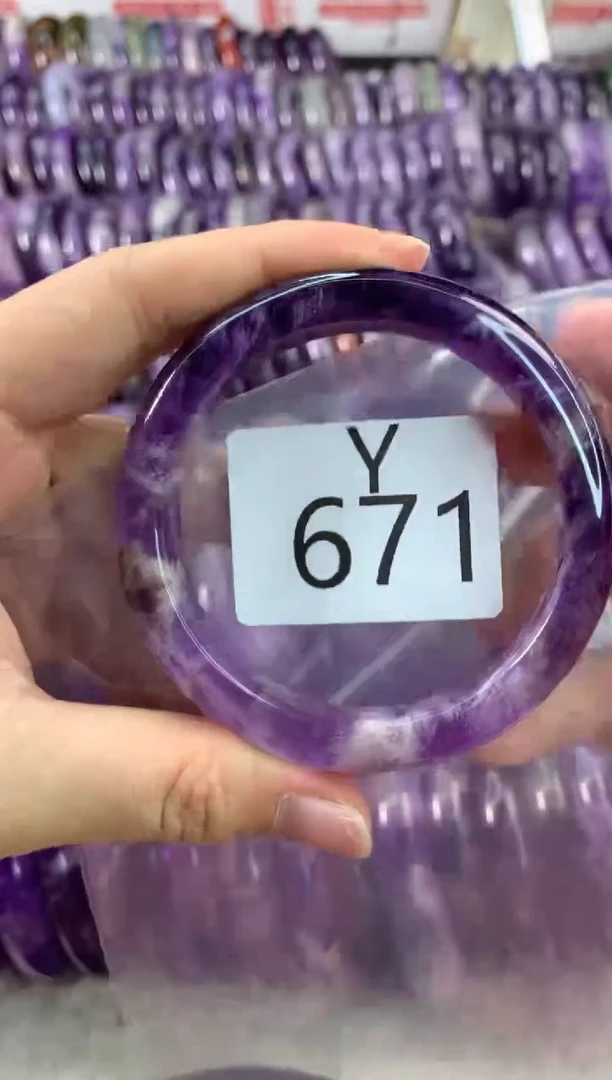 【闪购商品】水晶水晶手镯Y未镶嵌671-55