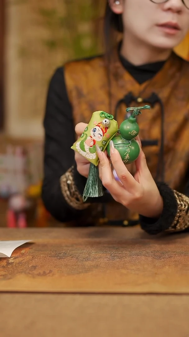 【闪购商品】64宴禾堂天然漆艺小葫芦--58