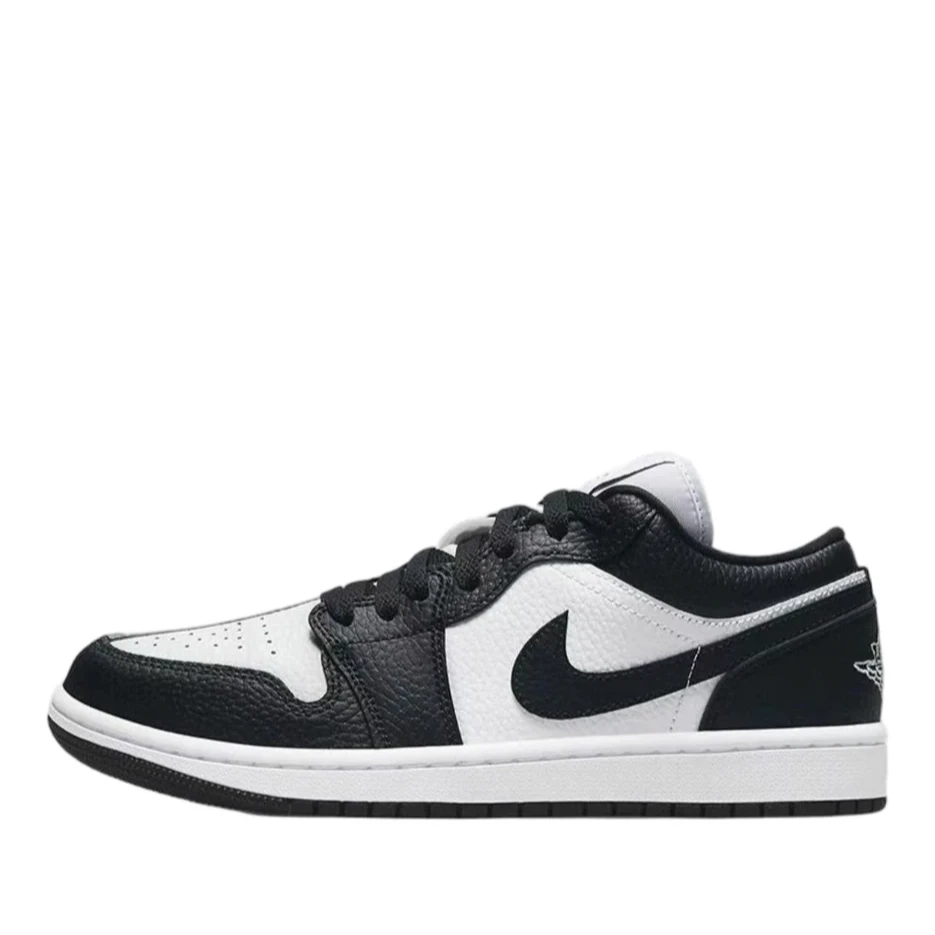AirJordan1 Aj1黑白脚趾午夜蓝时尚低帮复古板鞋