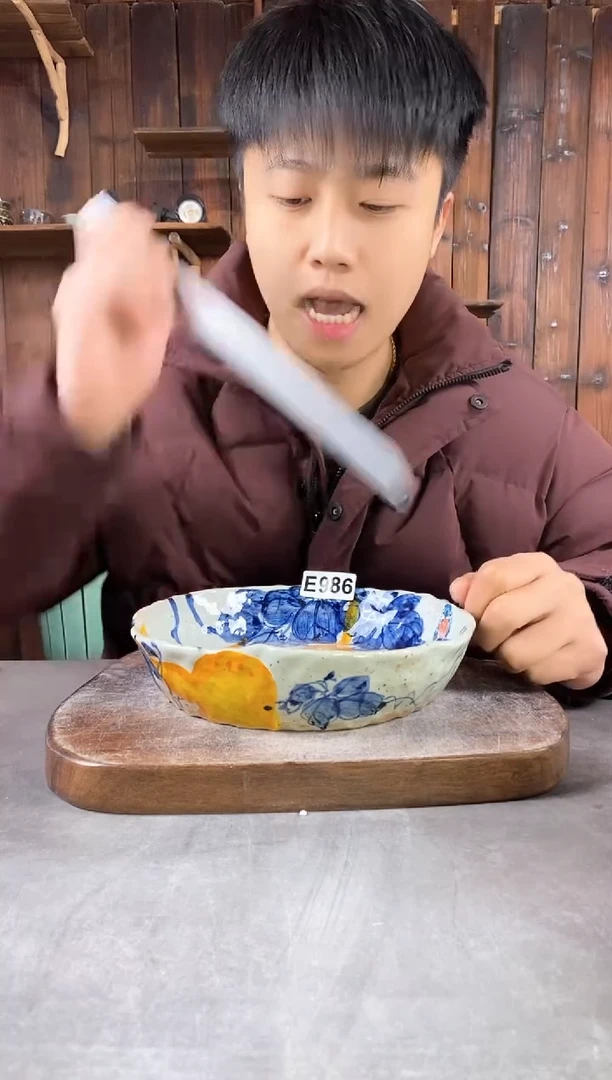 【闪购商品】碗986，手工手绘，新年快乐！