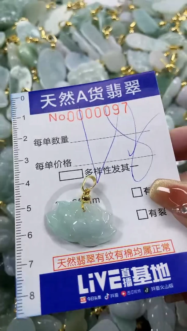 颈饰未镶嵌翡翠天然A货翡翠