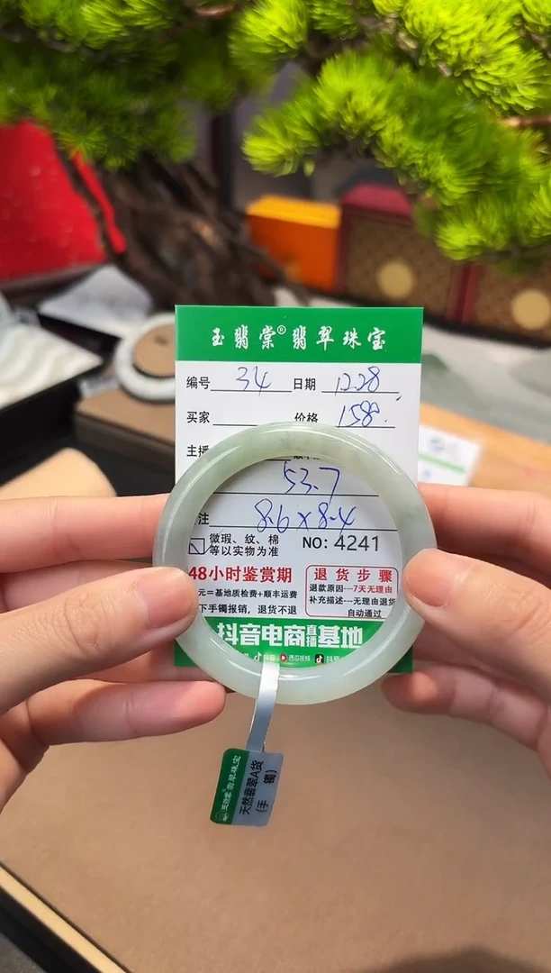 未镶嵌手镯翡翠翡翠34