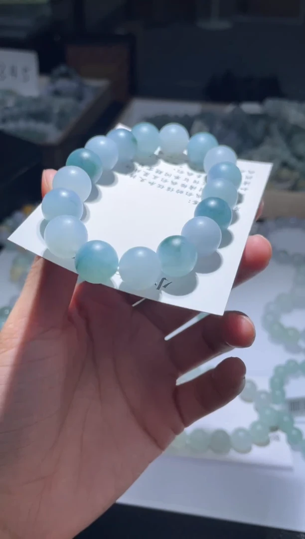 未镶嵌定制翡翠?***?翡翠手串
