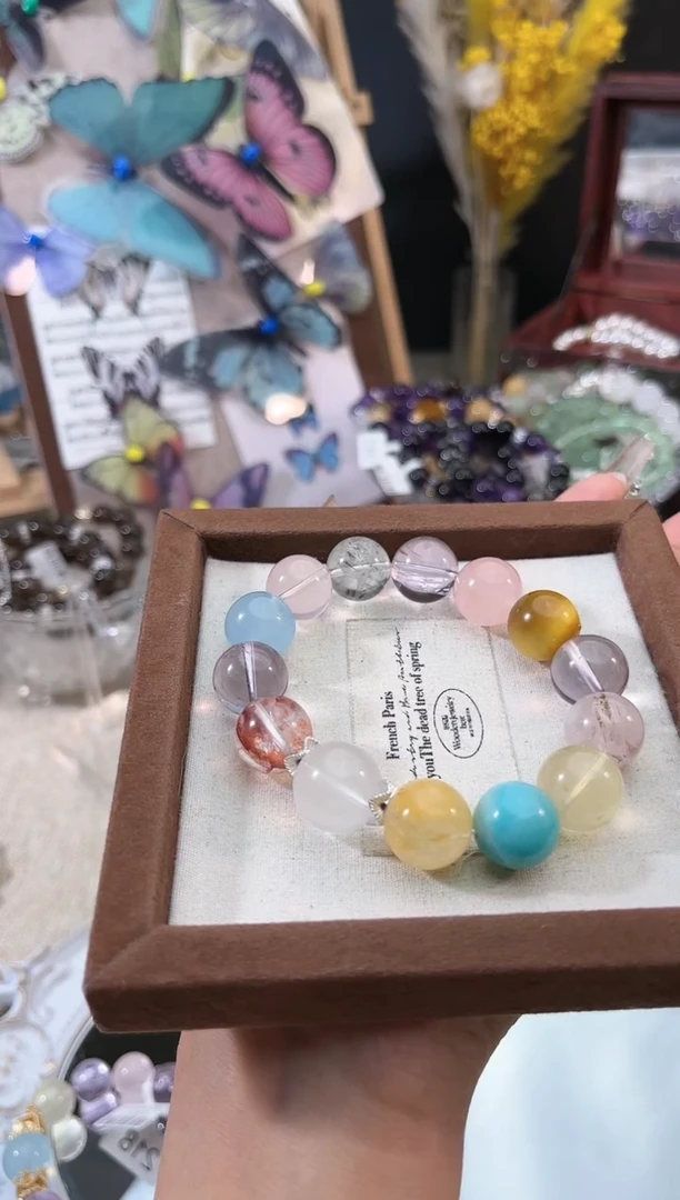 【闪购商品】水晶手链未镶嵌多样性发货颜色微差【要拍二单！！】