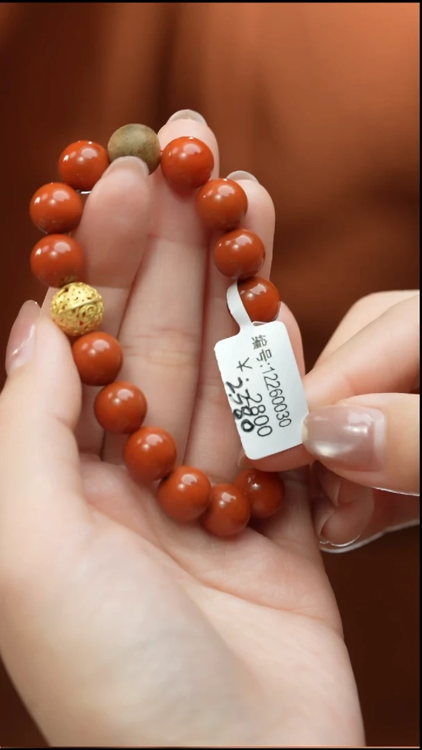 【闪购商品】南红玛瑙颈饰未镶嵌手串