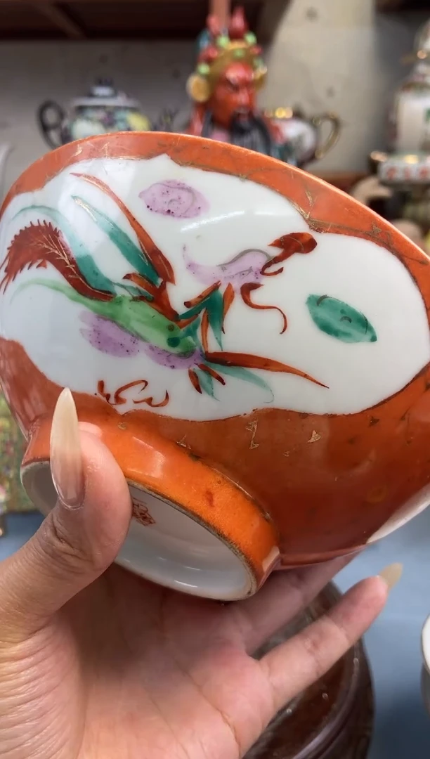 瓷片微瑕慎拍景德镇窑老厂瓷器单件