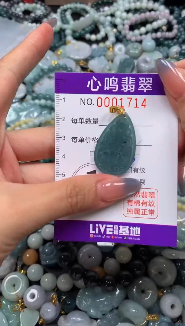 颈饰未镶嵌翡翠闪购001714