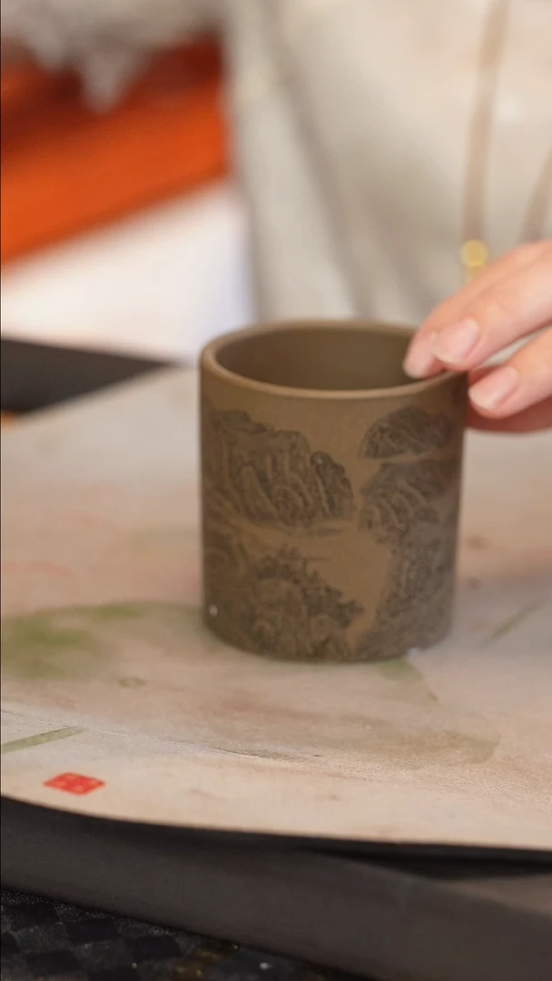 茶壶紫砂原矿手工制作