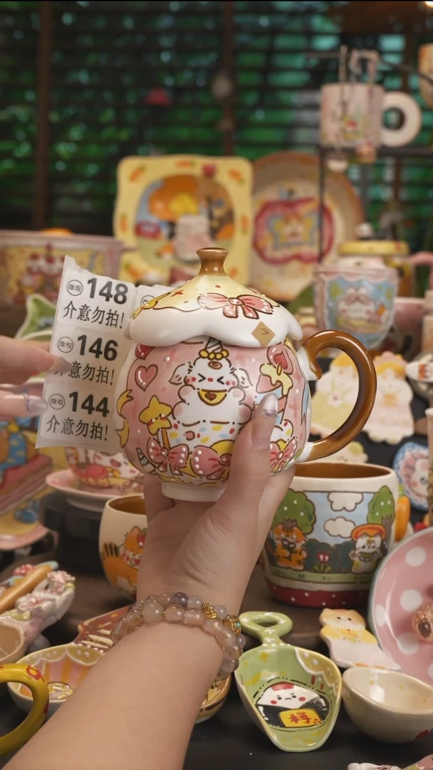 钱*【原创设计】景德镇手绘陶瓷