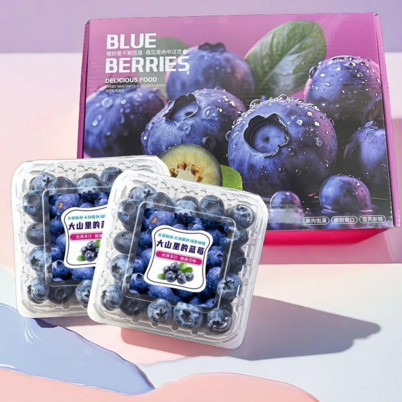 【顺丰/京东】礼盒装大凉山L25花香蓝莓新鲜纯甜无酸花青素脆甜暴爽