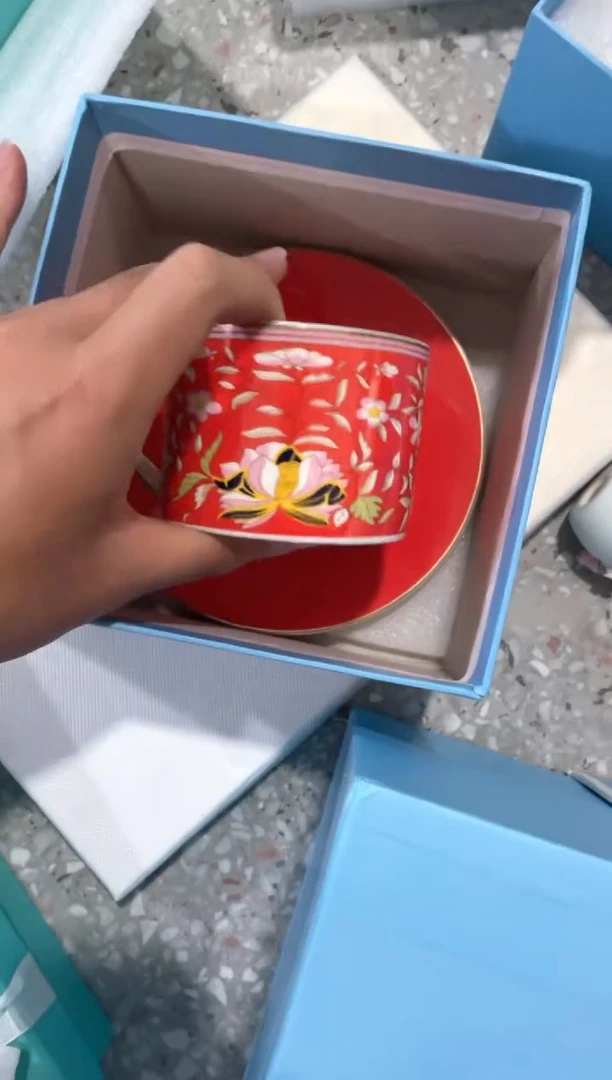 瓷片咖啡杯礼盒清仓！！！