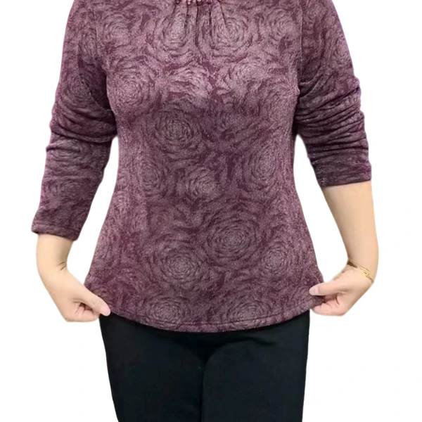 新款加绒时尚衫/介意色差勿拍时尚