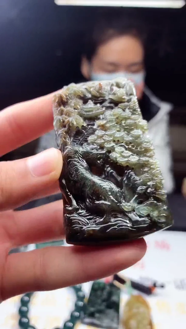 未镶嵌定制翡翠天然A货翡翠拍一发一