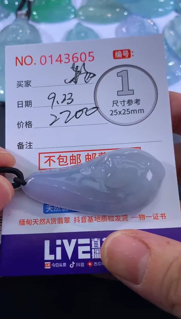 颈饰未镶嵌翡翠物****༽！
