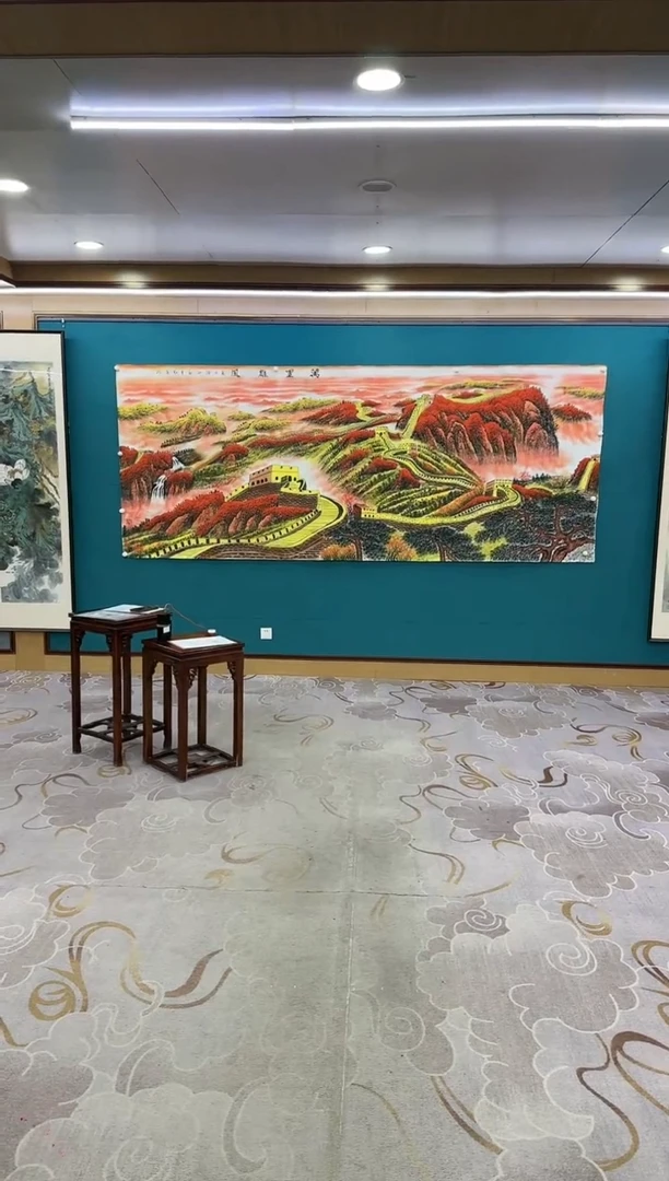 绘画Y-王红兵-大丈二-山水画