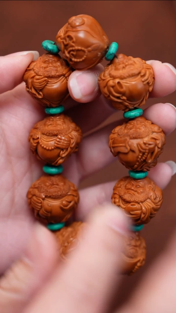 手串/手链橄榄核达摩2.3