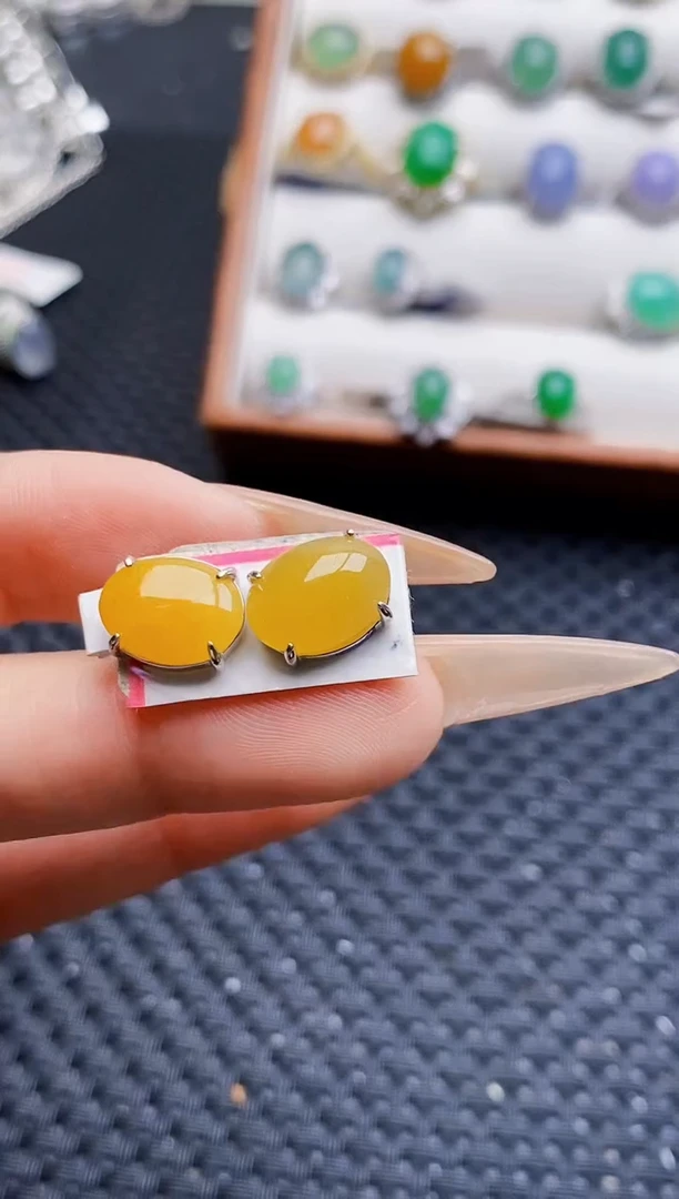 银S925镶嵌戒指翡翠1796