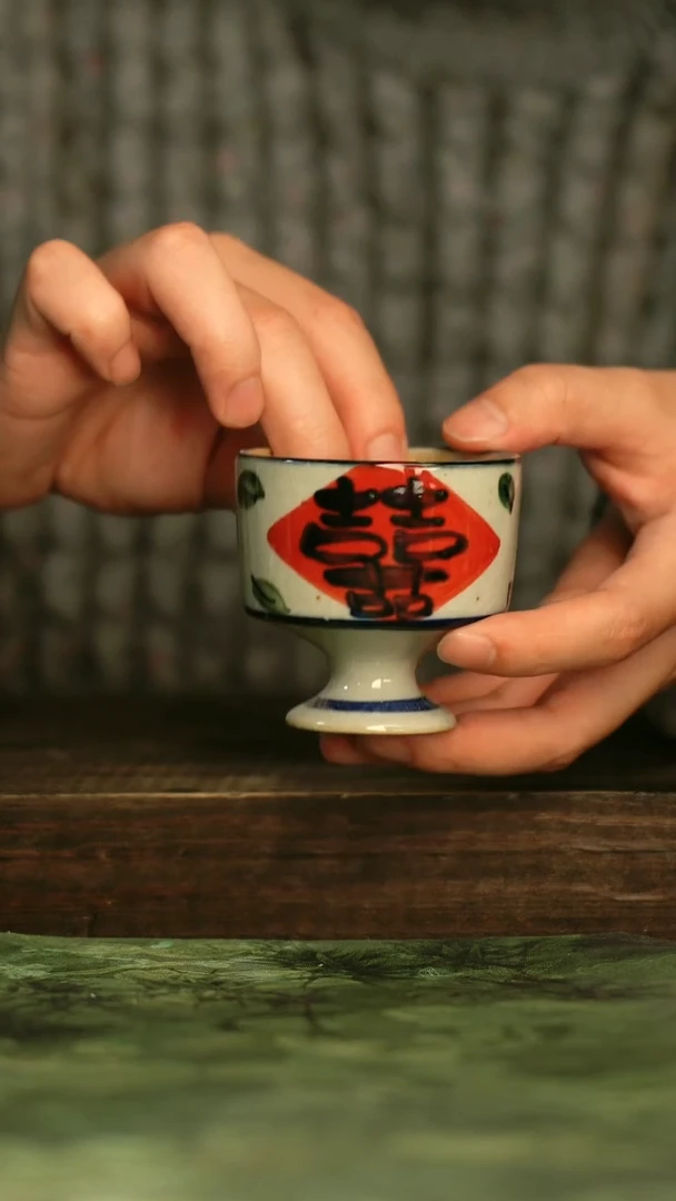 瓷器青诗集手工手绘瓷器