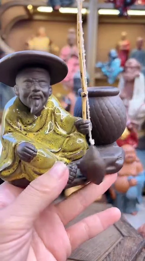 紫砂茶宠器闵茶宠摆件