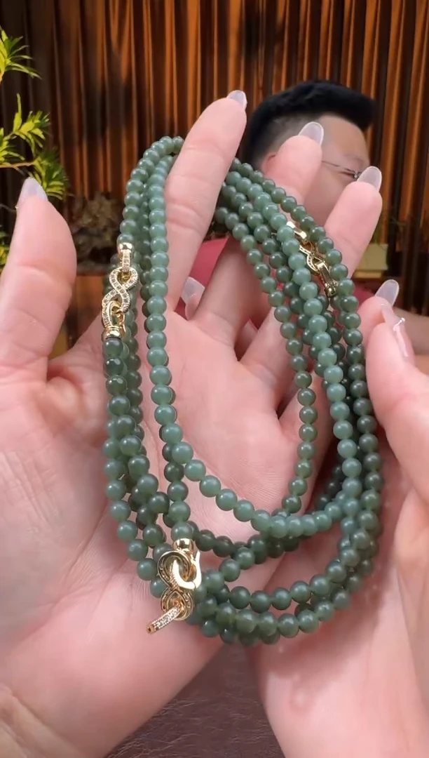 和田玉未镶嵌颈饰46王航7.30多样性拍一发一