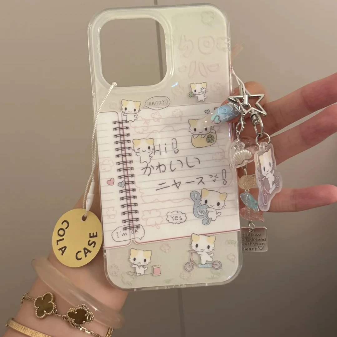 轻松熊笔记本适用苹果华为vivo小米oppo女iphone15/16/14手机壳