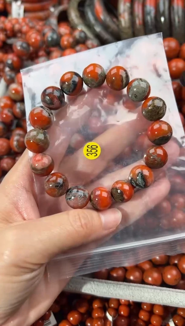南红玛瑙手串未镶嵌13+