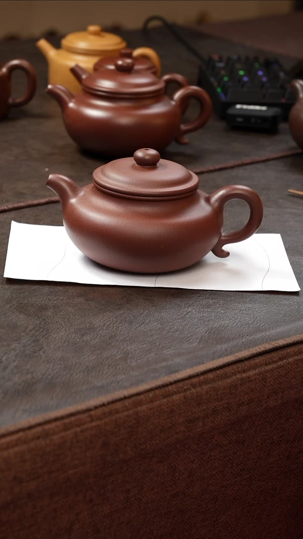 茶壶紫砂壶·29底槽青仿古325cc