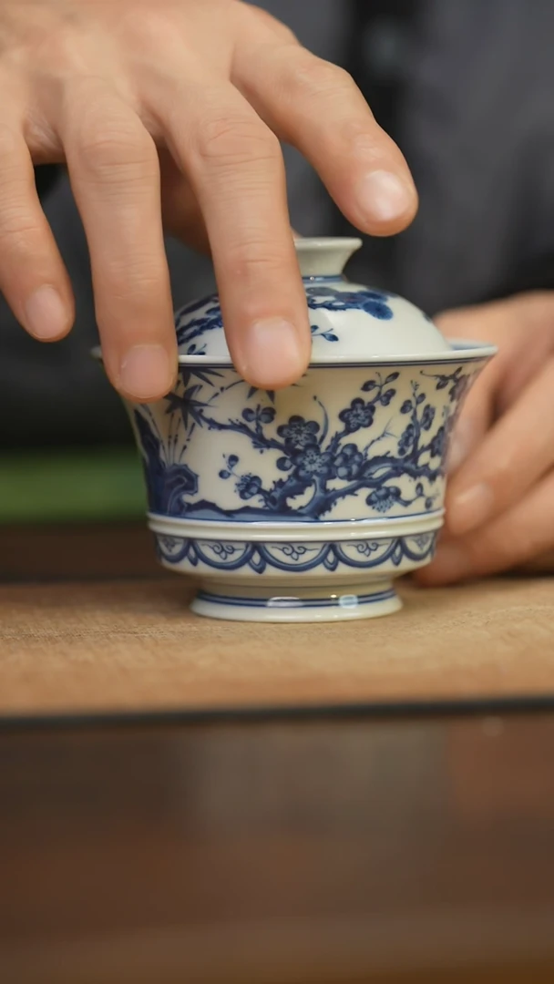 【闪购商品】杯柴窑青花破价福利
