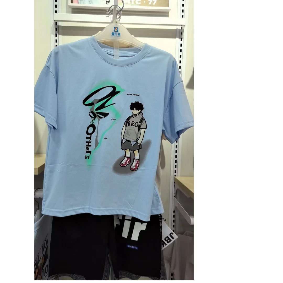 男女中大童套装夏季新款