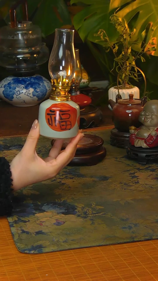 【闪购商品】景德镇陶瓷手工灯摆件