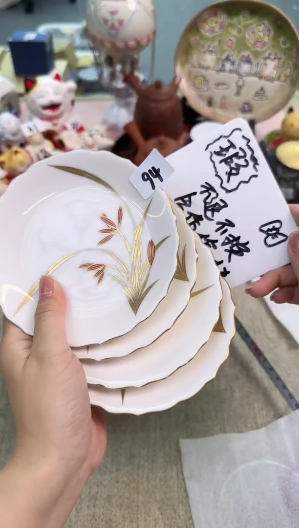 瓷片辰辰的瓷器好看到爆