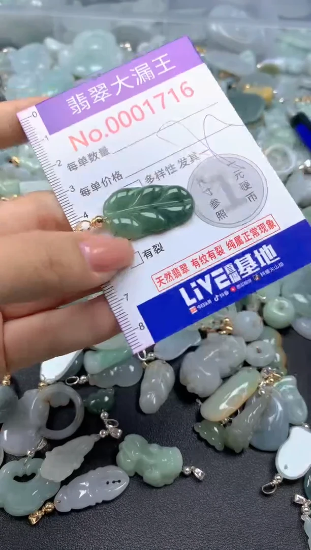 颈饰未镶嵌翡翠1716