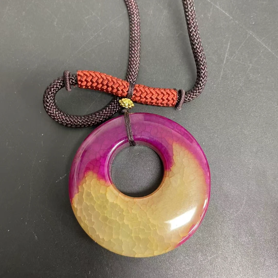 【小杰推荐】梦幻紫双色龙鳞公主扣吊坠 （多样性发其一）6036