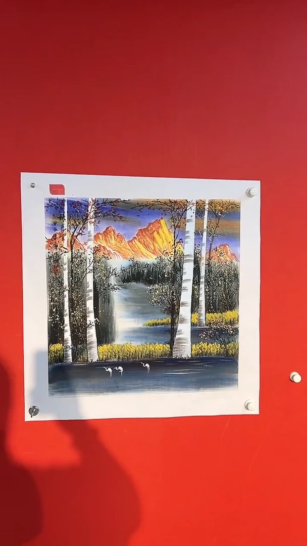 国画廖化老师国画作品