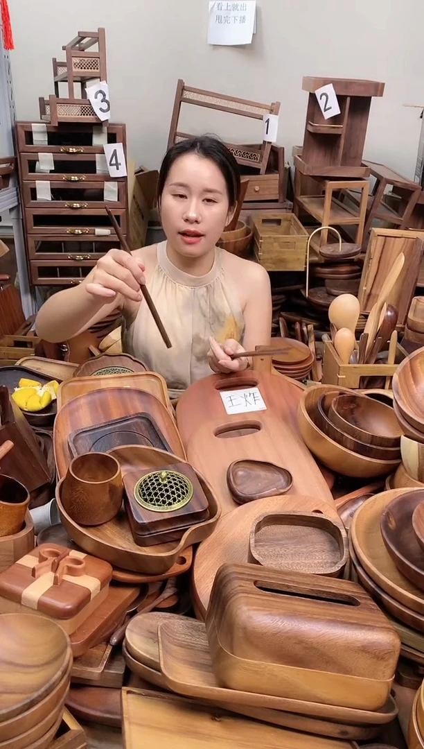 北美黑胡桃木筷子  到手10双