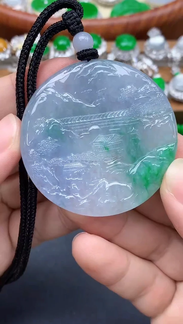 颈饰未镶嵌翡翠429-中国好珍宝