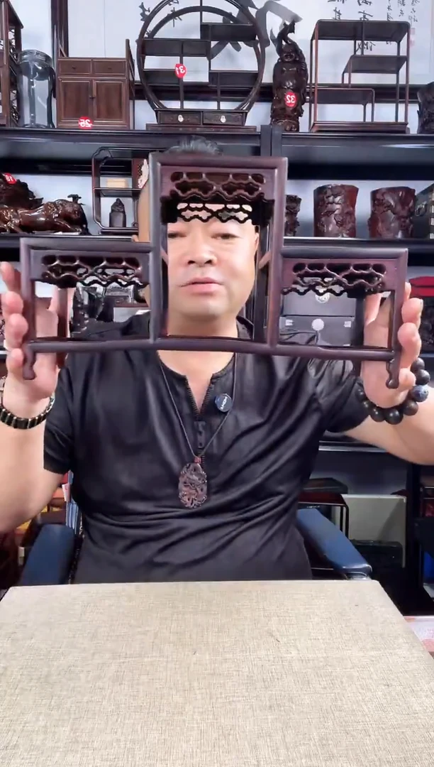 木43瑕疵老李红木工艺品