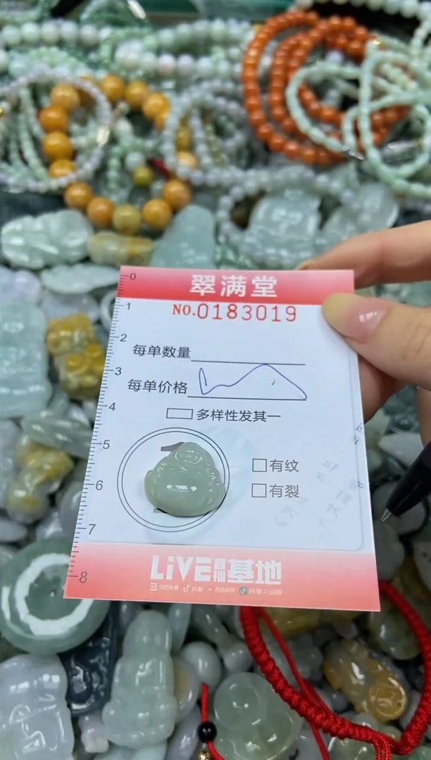 颈饰未镶嵌翡翠闪购0183019