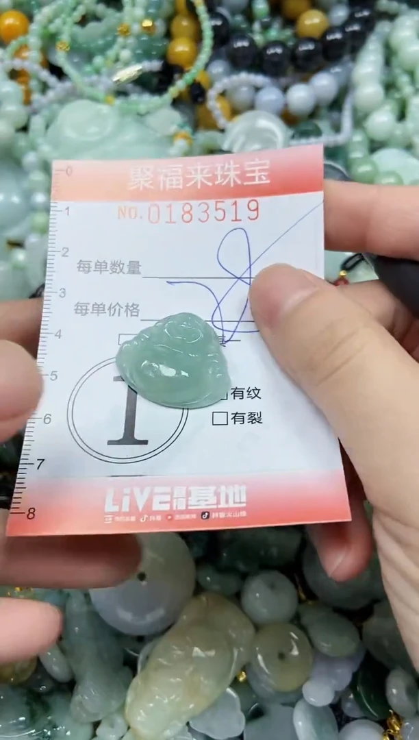 翡翠未镶嵌颈饰闪购0183519