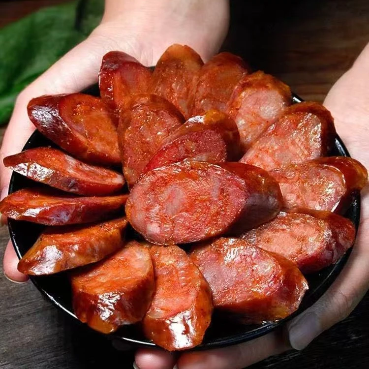 【现在称重】农村传统柏树枝烟熏腊香肠AH