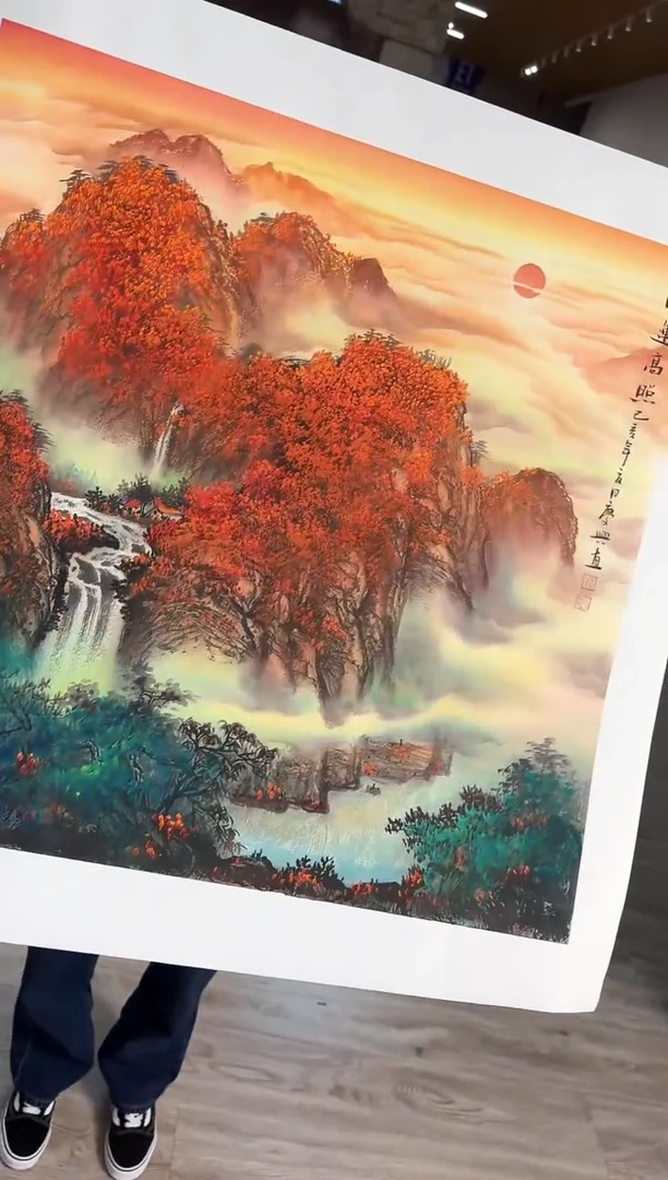 国画44赵隆轩艺术馆李庆兴老师作品